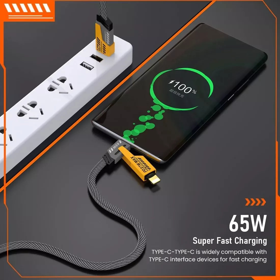 4 In 1 Fast Charging Cable ABHI Mobiles