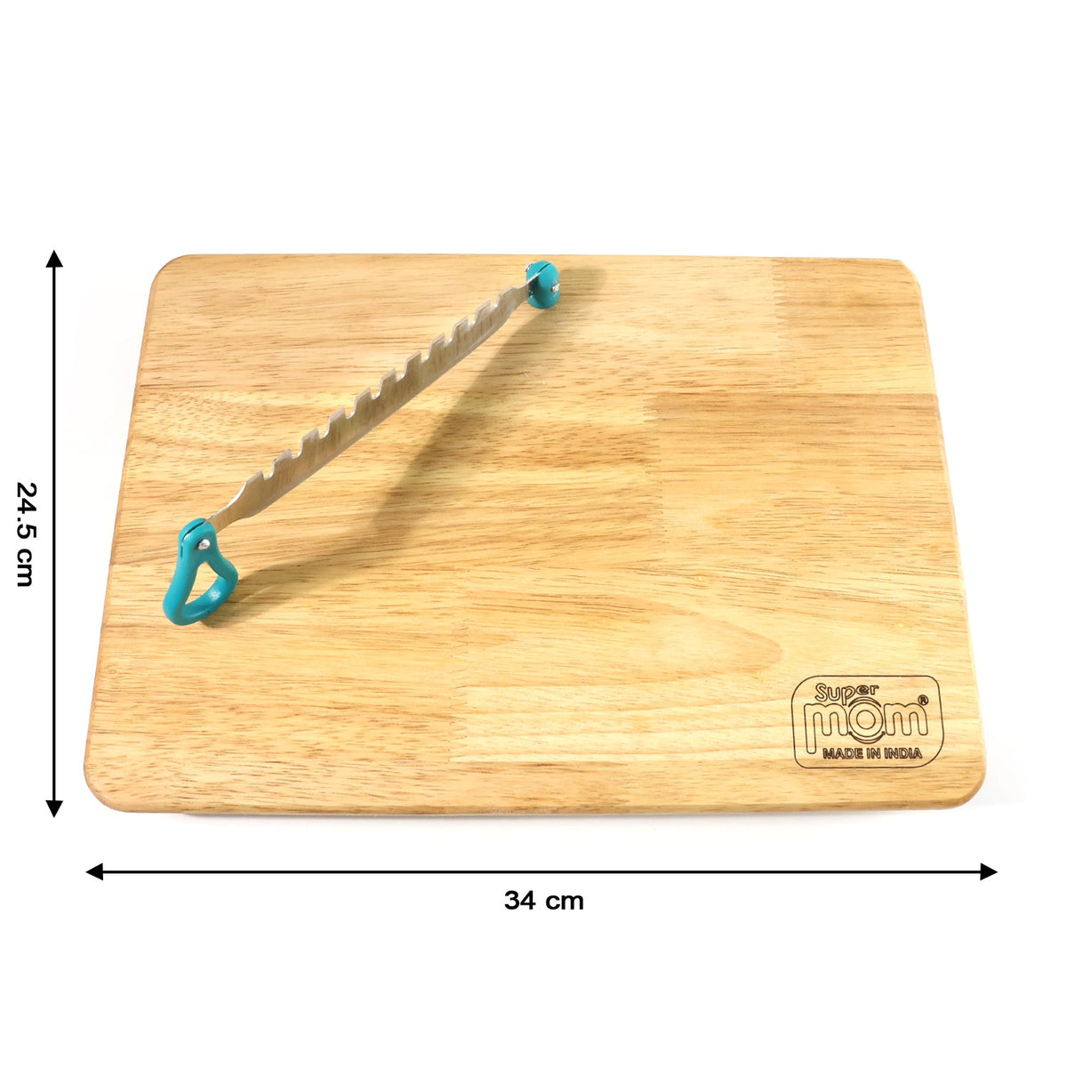 Supermom Wooden Craft Cutting And Chopping Board (1 Pc) HP DD