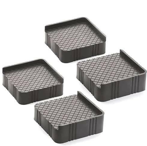 Square Multi-Purpose Furniture Base Stand (Set of 4) - HalfPe