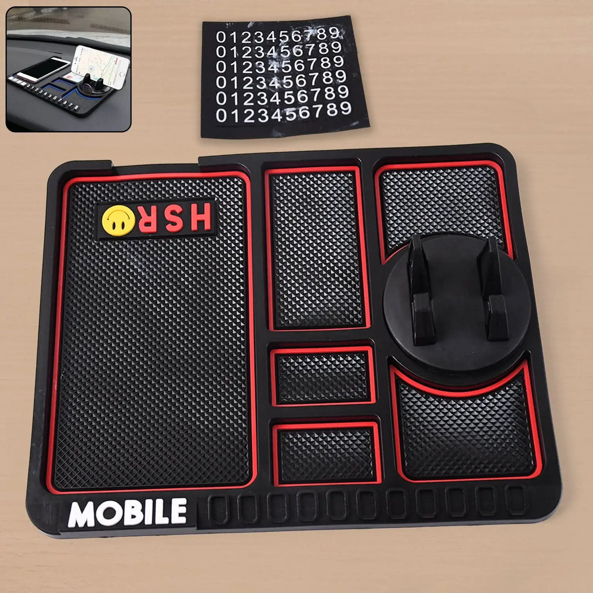 Car Dashboard Mat Mobile Phone Holder Mount HP DD