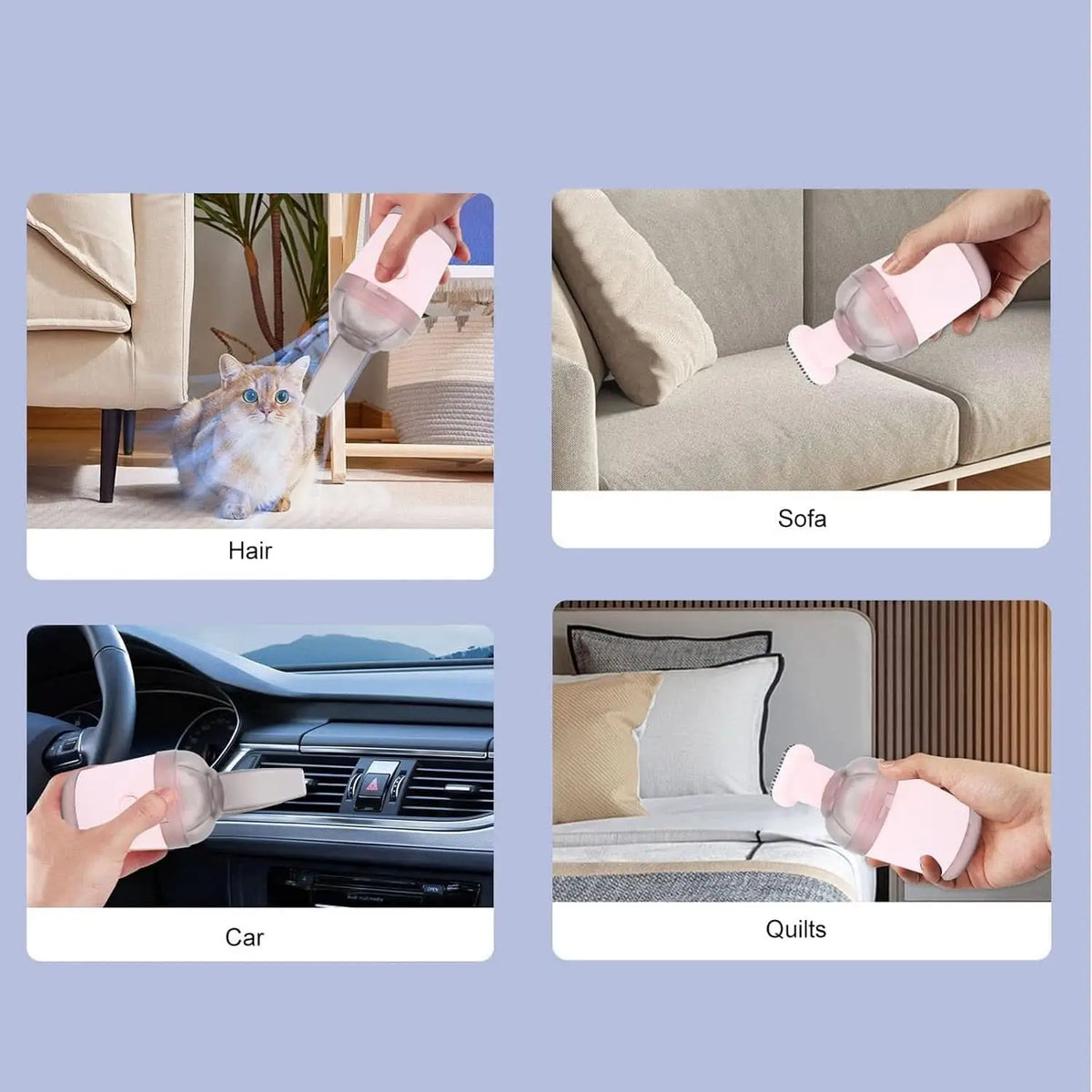 Handheld Vacuum Cleaner Cordless Desktop Vacuum Cleaner One Button Switch For Office (1 Pc) HP DD