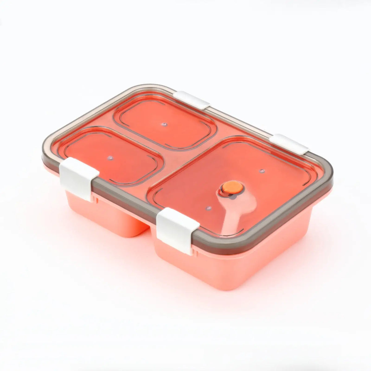 Plastic Lunch Box For Kids Lunch Box For Kids 3 Compartment Insulated Lunch Box Tiffin Box For Boys Girls School Office Men (3 Compartment Lunch Box) HP DD
