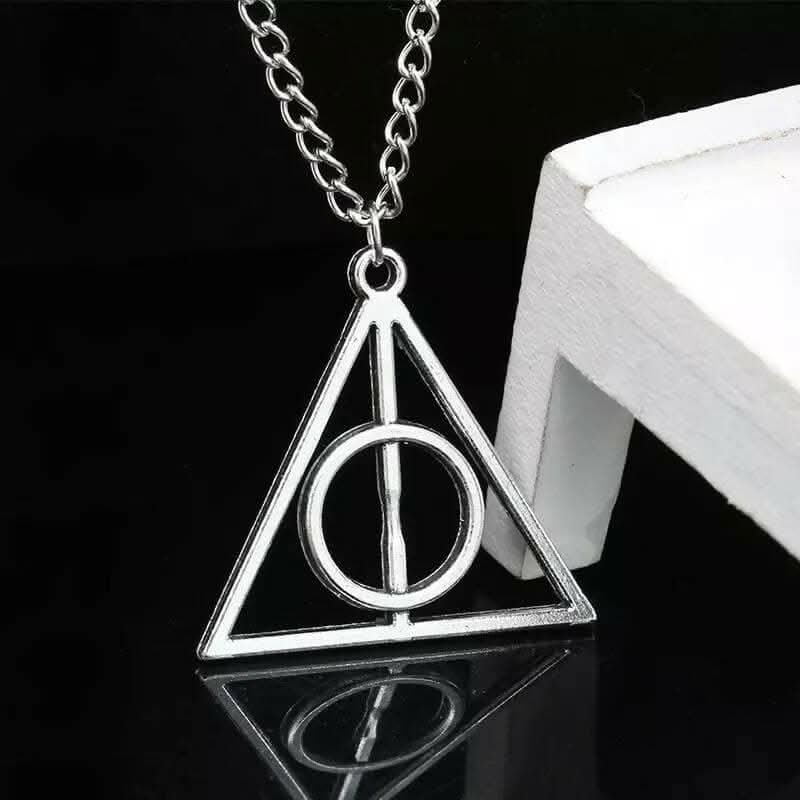 Harry Potter Necklace for Girls Famous Harry Potter Deathly Hallows Pendants for Girls MK Collections
