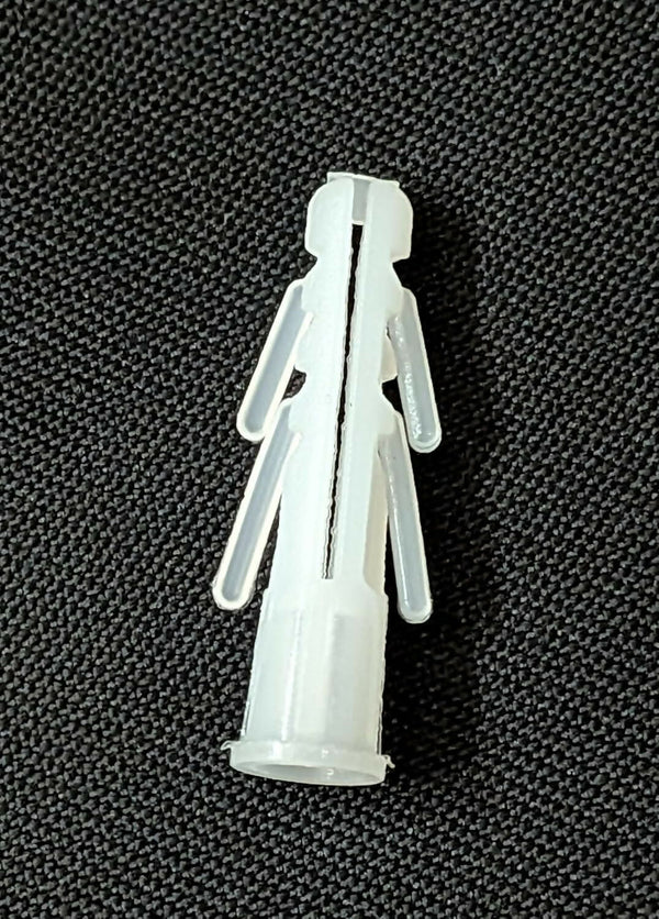 Rawl Plugs Wall Anchors – 35 mm (Pack of 500) Heavy Duty Plastic Gitti Nylon Plugs Wall Plugs Screw Sleeves WiNNY