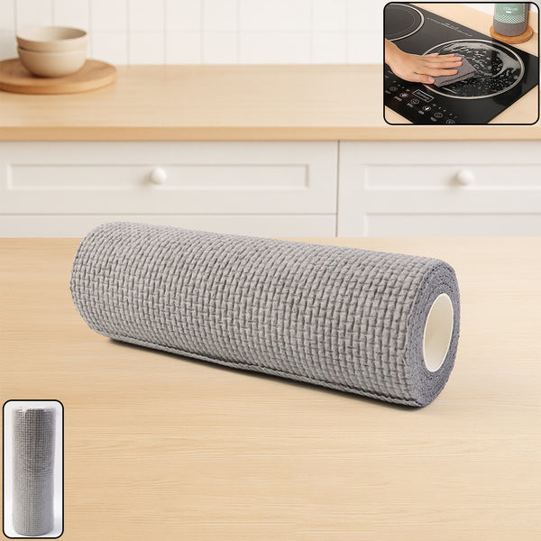 Disposable Kitchen Cleaning Cloth Roll 25 Sheets (23x19 Cm)