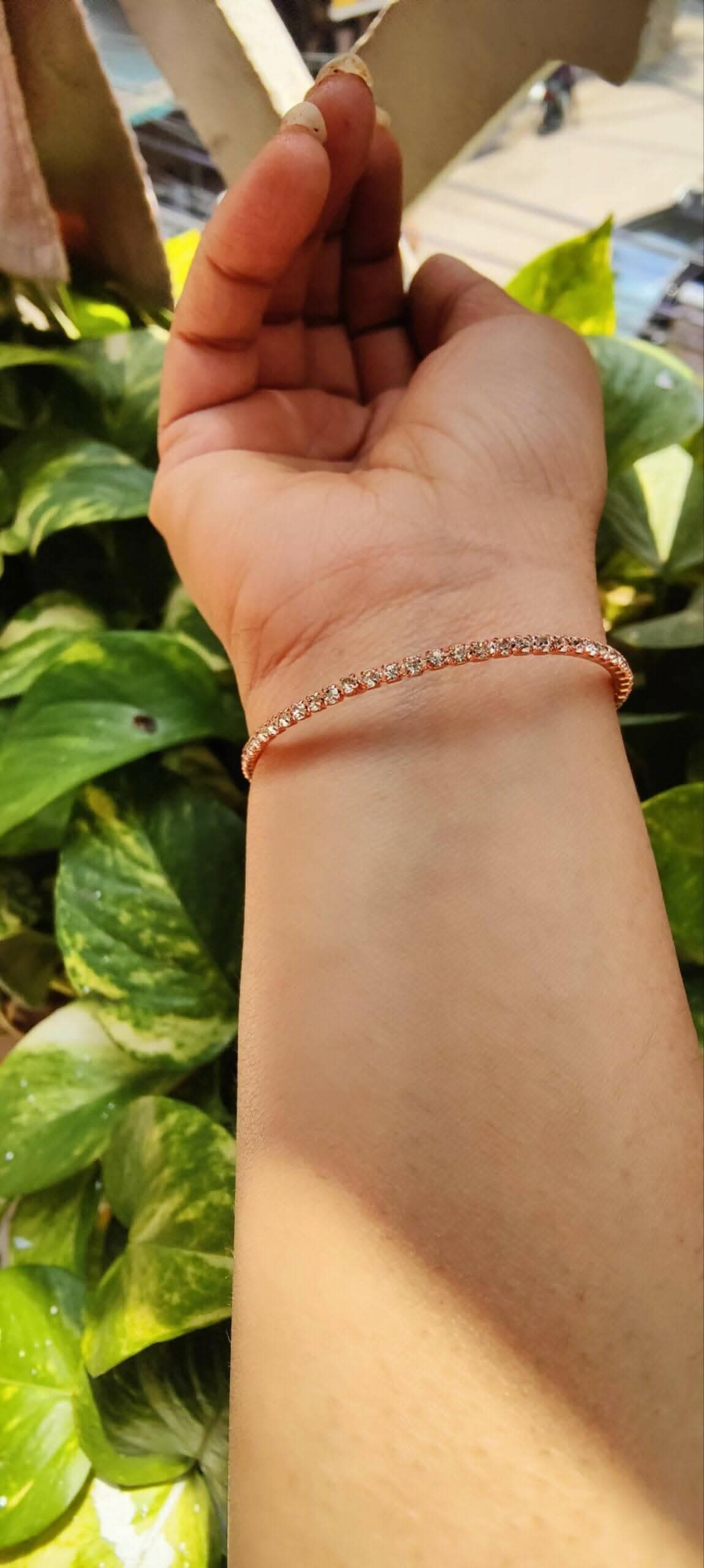 PINAPES ROSE GOLD BRACELET (pack of 2) - HalfPe