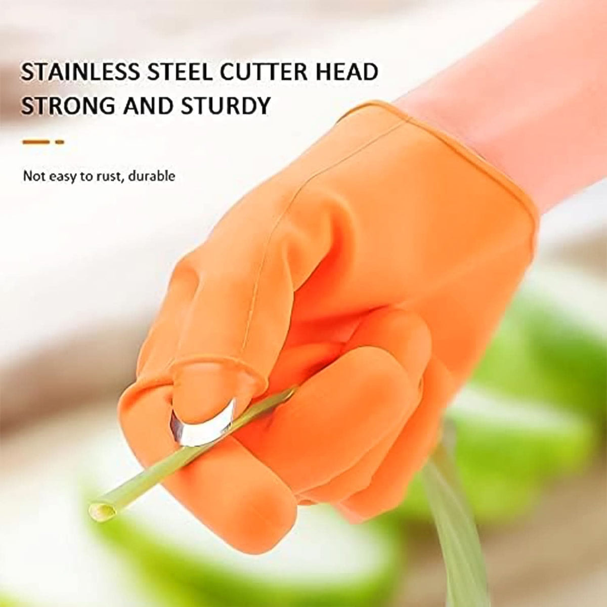 Gloves Silicone Thumb Knife Finger Protector HP DD