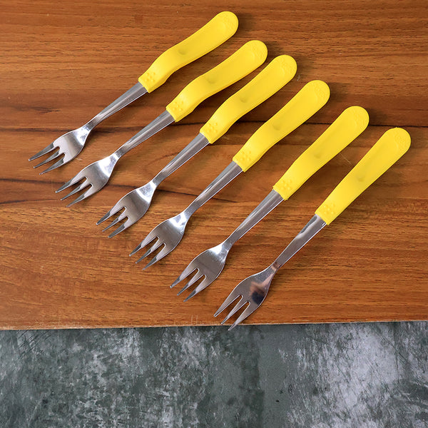 Supermom Premium Stainless Steel Big Fork (6 Pc Set)