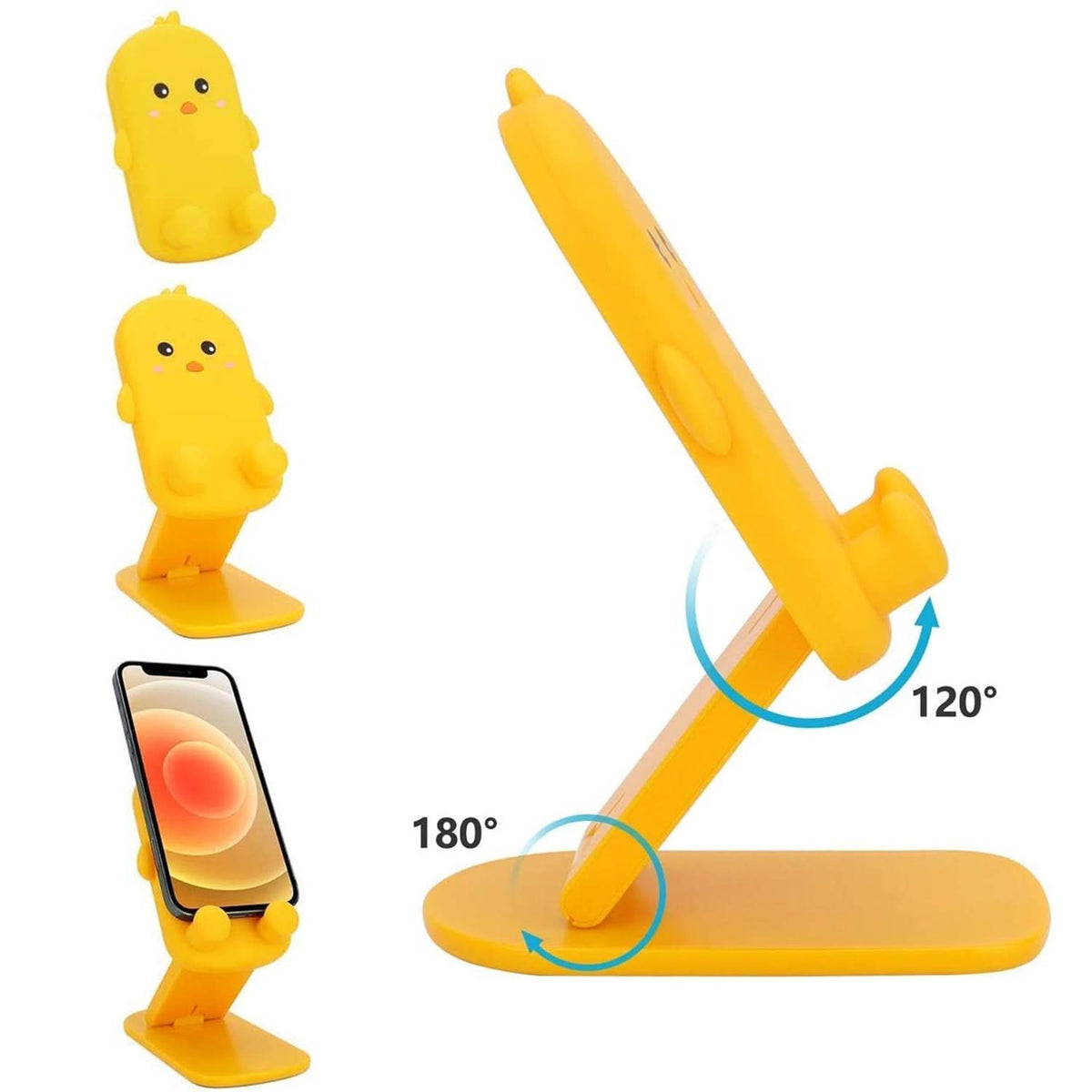 Cute Cartoon Design Multi-angle Adjustable Foldable Mobile Stand HP DD