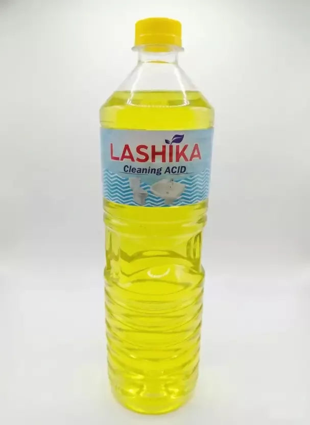 Lashika Cleaning Acid 1L with FREE Glass Cleaner 1L – Powerful Multi-Surface Cleaning Combo Mahathi Enterprises