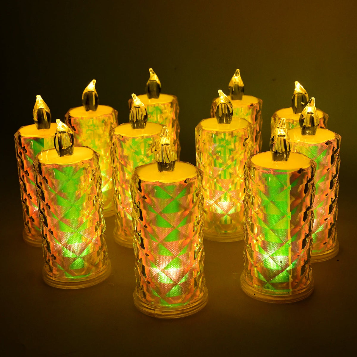 Smokeless Led Candles (12 Pc) HP DD