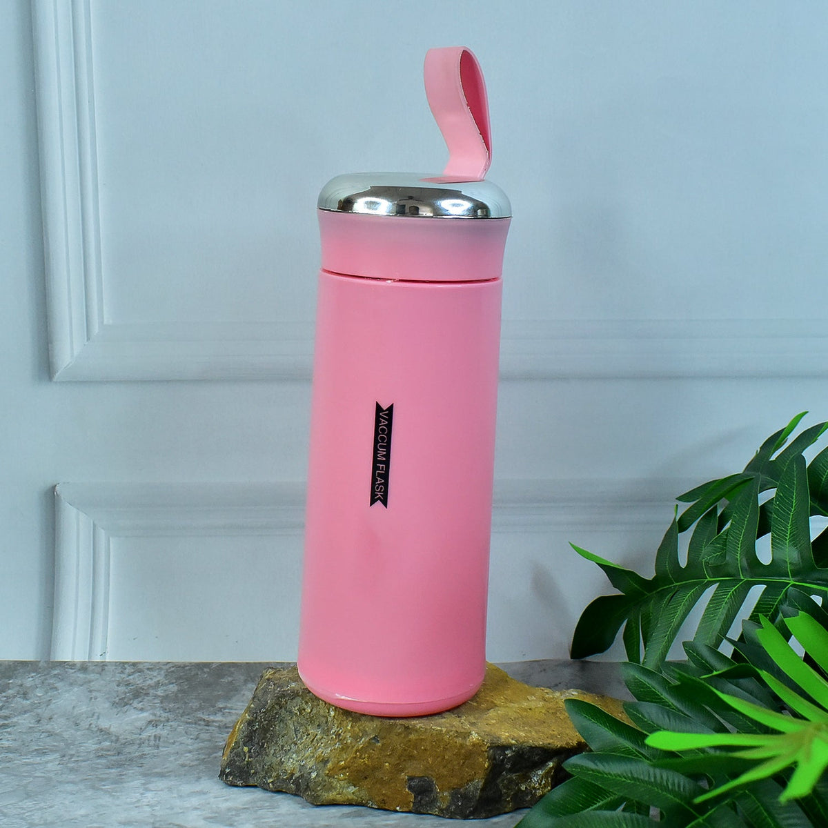Water Bottle 400ml Leak Proof Glass Water Bottle With Daily Water Intake For Gym And Children Nice Bottle (1 Pc Pink Color) HP DD