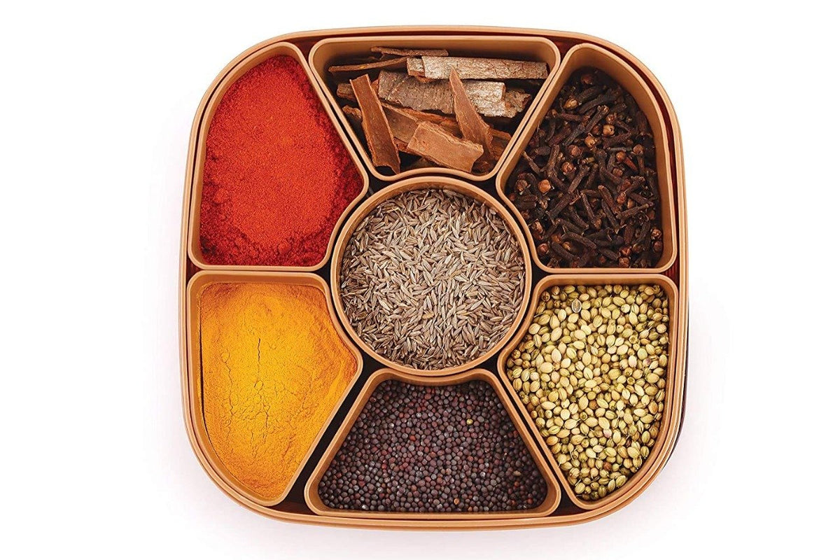 Masala Rangoli Box Dabba For Keeping Spices HP DD