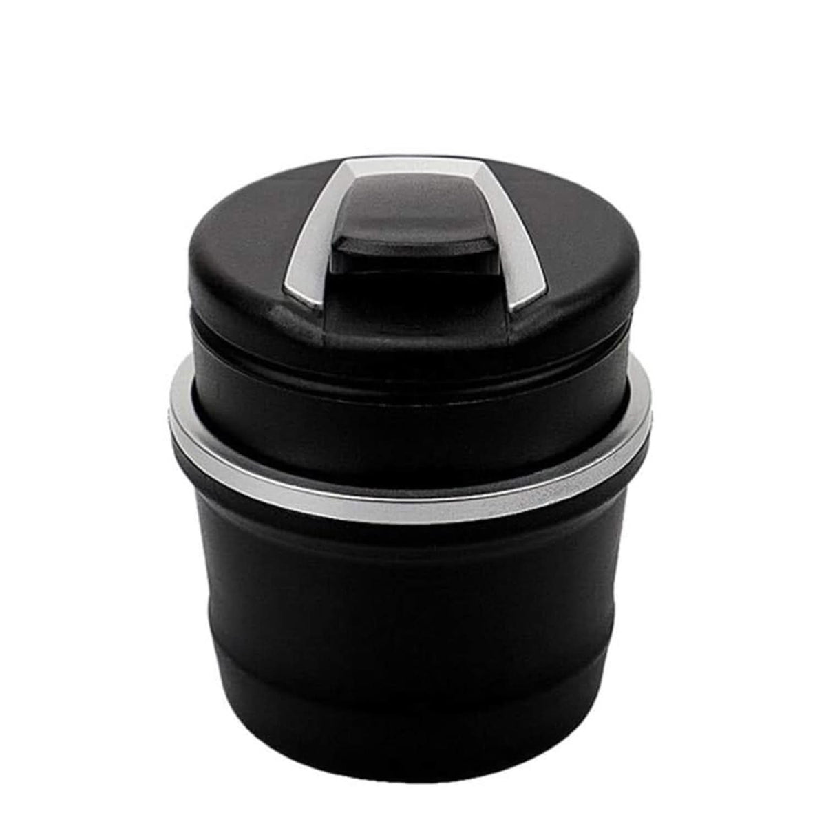 Portable Car Ashtray With Lid And Blue Led Light (1 Pc With Color Box) HP DD