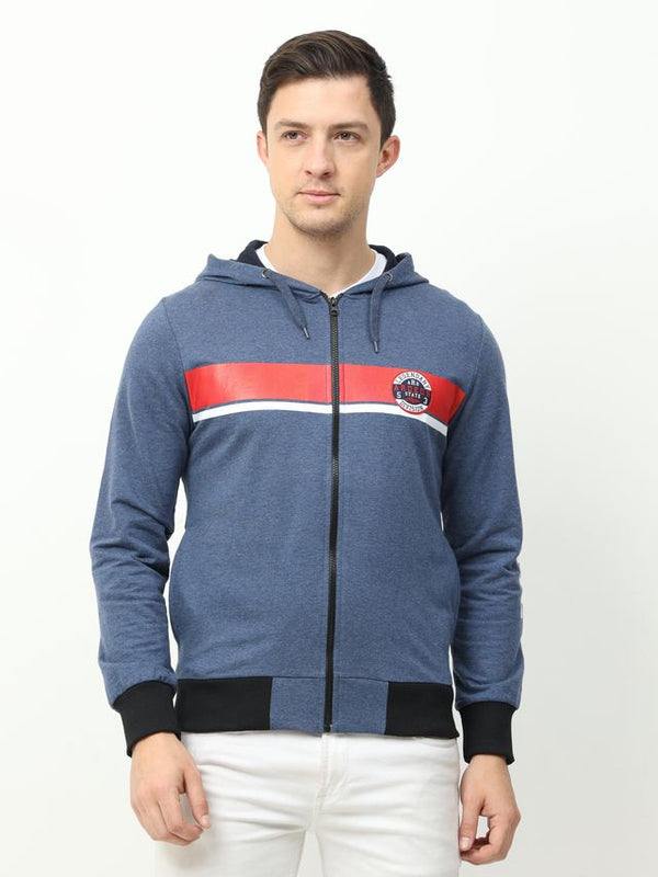 ARDEUR Mens Colorblock Printed Hoodie AH07 ARDEUR