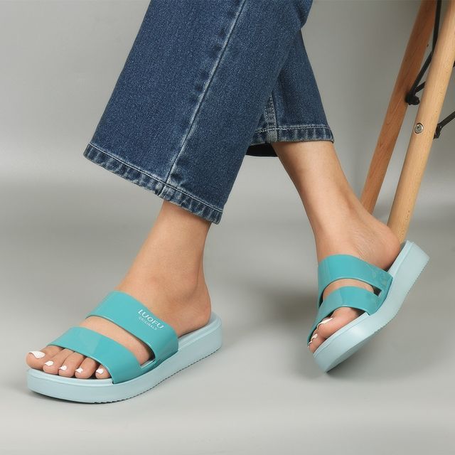 Indifeet Comfortable Rubber Sliders for Women