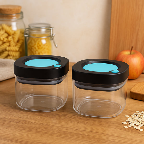 Supermom Airtight Kitchen Storage Containers (2 Pc Set 500 Ml)