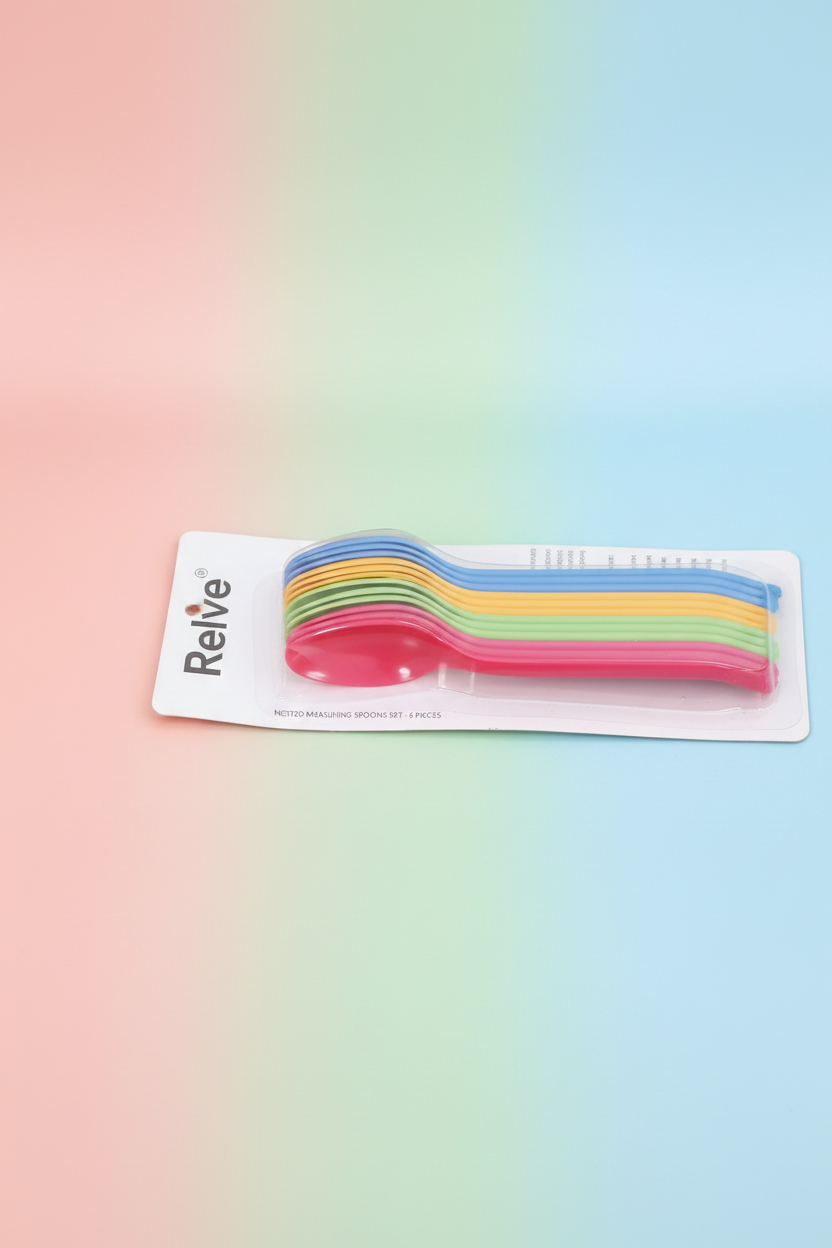 Plastic Multipurpose Table Spoon (Set of 12 - 18 cm Each) SUPER