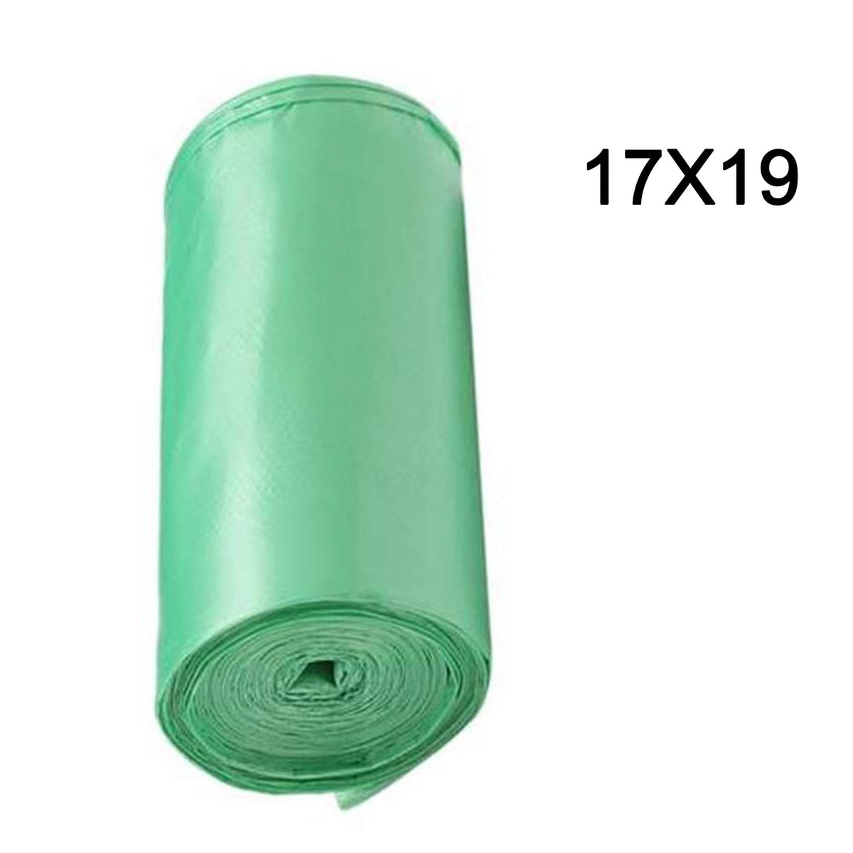 Green Compostable Corn Starch Garbage Bags (17 X 19) HP DD