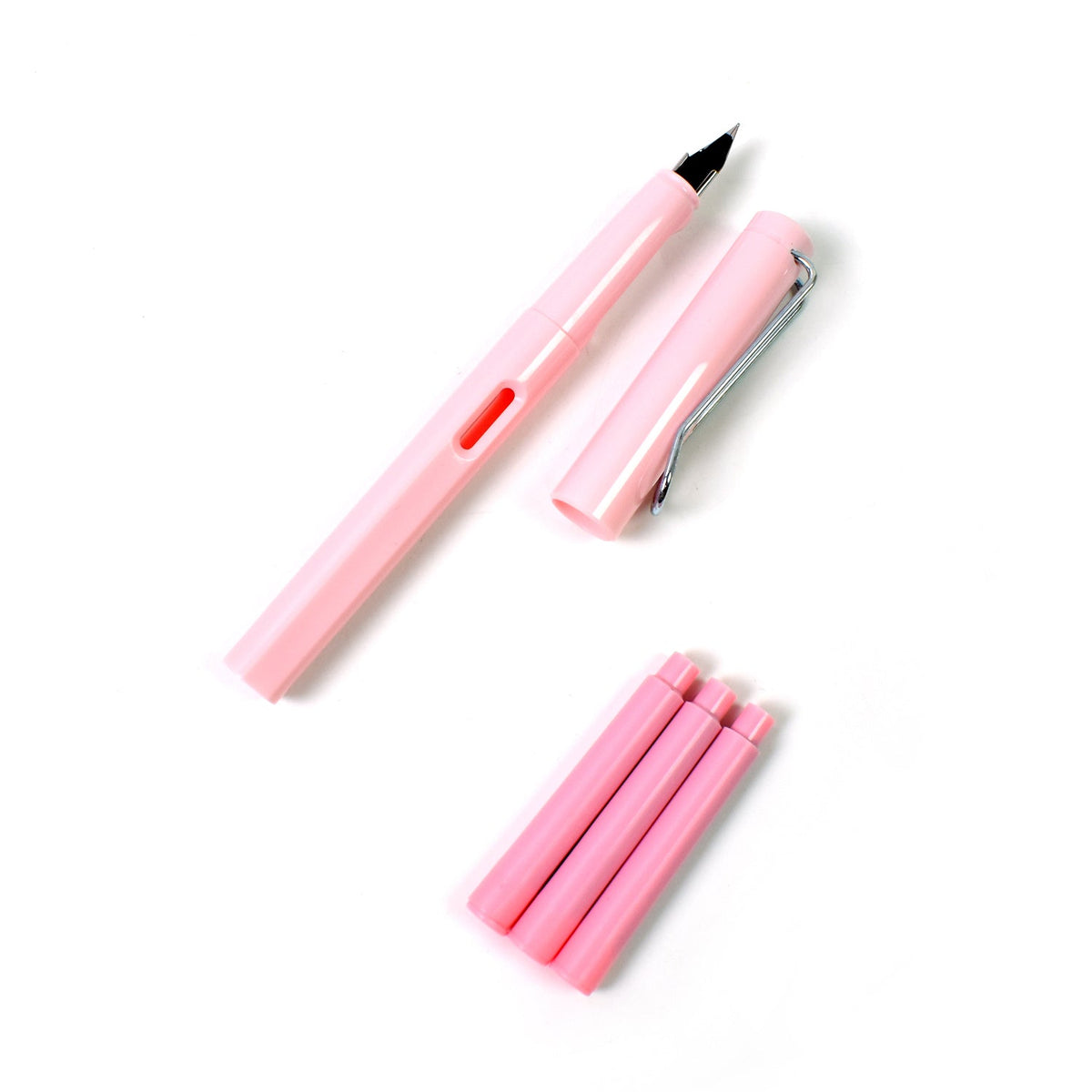 Fountain Blue Pen With 3 Refills (1 Set) HP DD