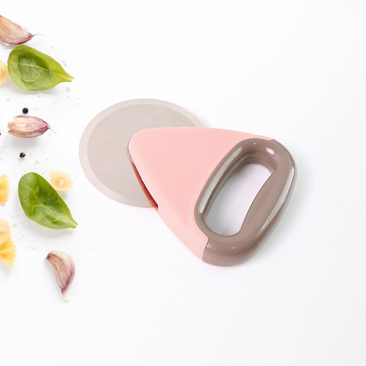 Homechef Ergonomic Pizza Cutter With Stainless Steel Rotating Blade (1 Pc) HP DD