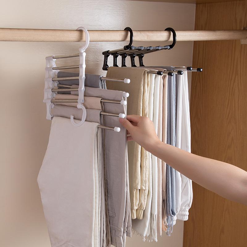 Adjustable Trouser Pants Hanger Organizer HP DD