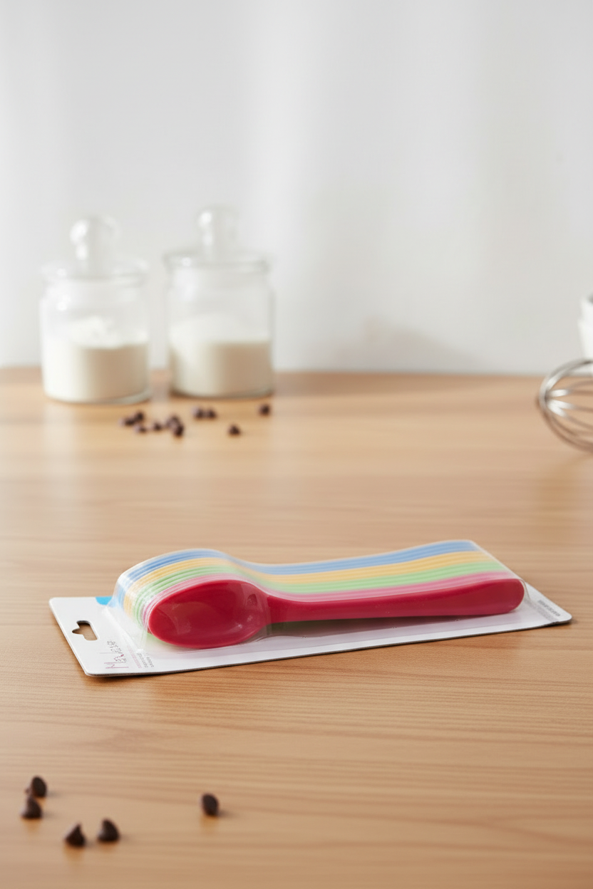 Plastic Multipurpose Table Spoon (Set of 12 - 18 cm Each) SUPER