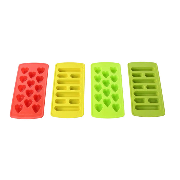 Plastic Ice Cube Tray Set (4 Pc) HP DD