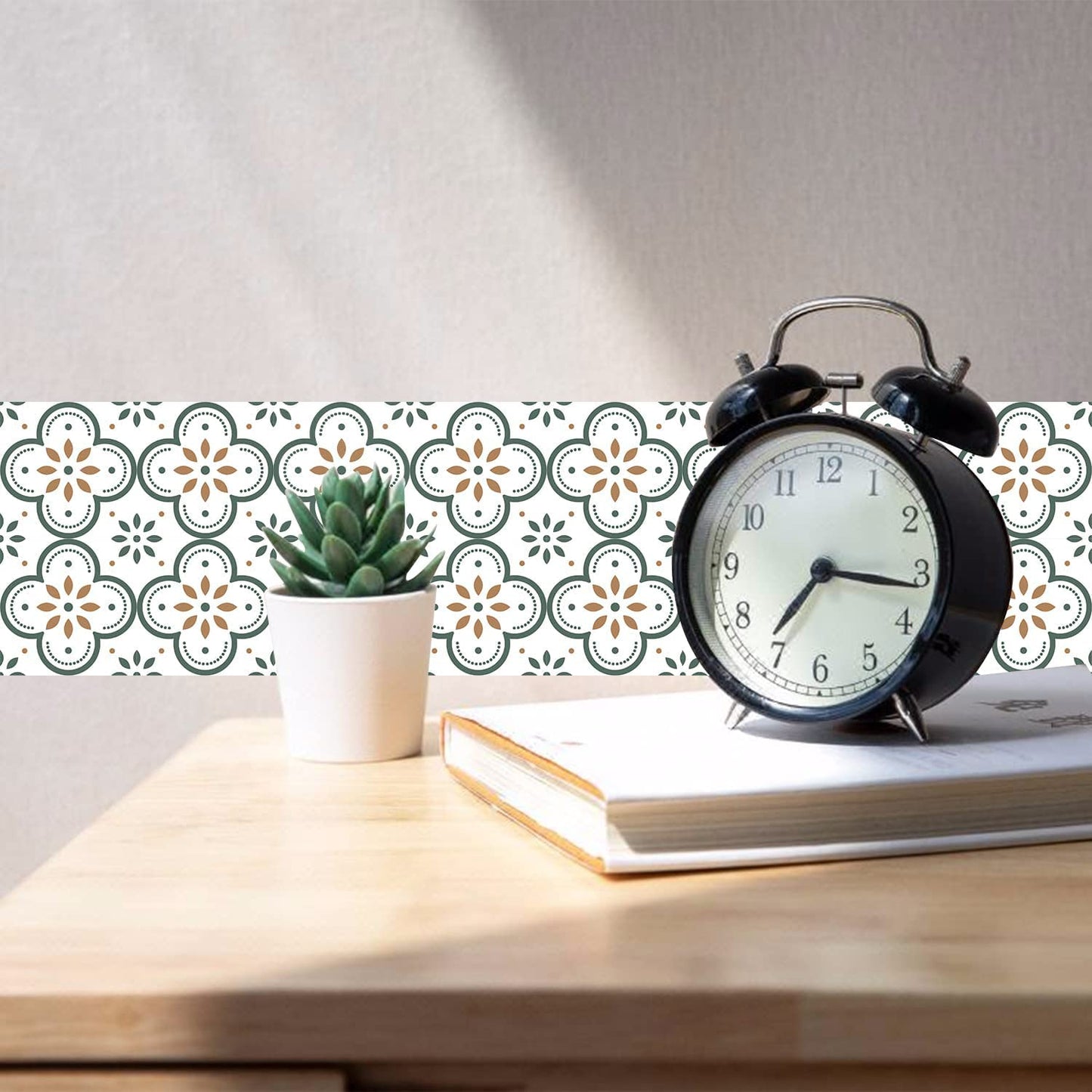 Peel And Stick Floor Tiles Kitchen Bathroom Backsplash Sticker Detachable Waterproof Diy Tile Stickers For Wall Decoration Tiles Home Decoration (8x8 Inch 1 Pc Tiles)