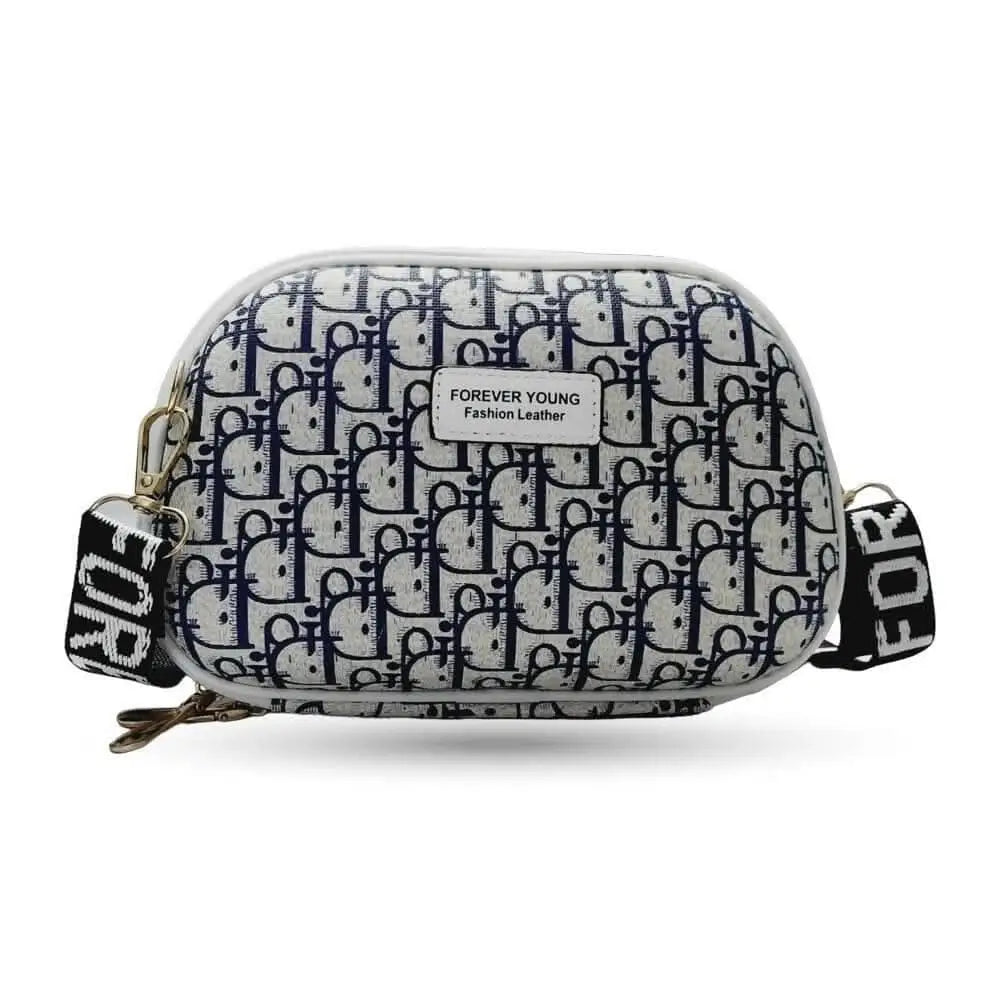 Fashion Street FS Forever Young Sling Box Bag For Women with Detachable Shoulder Strap - HalfPe