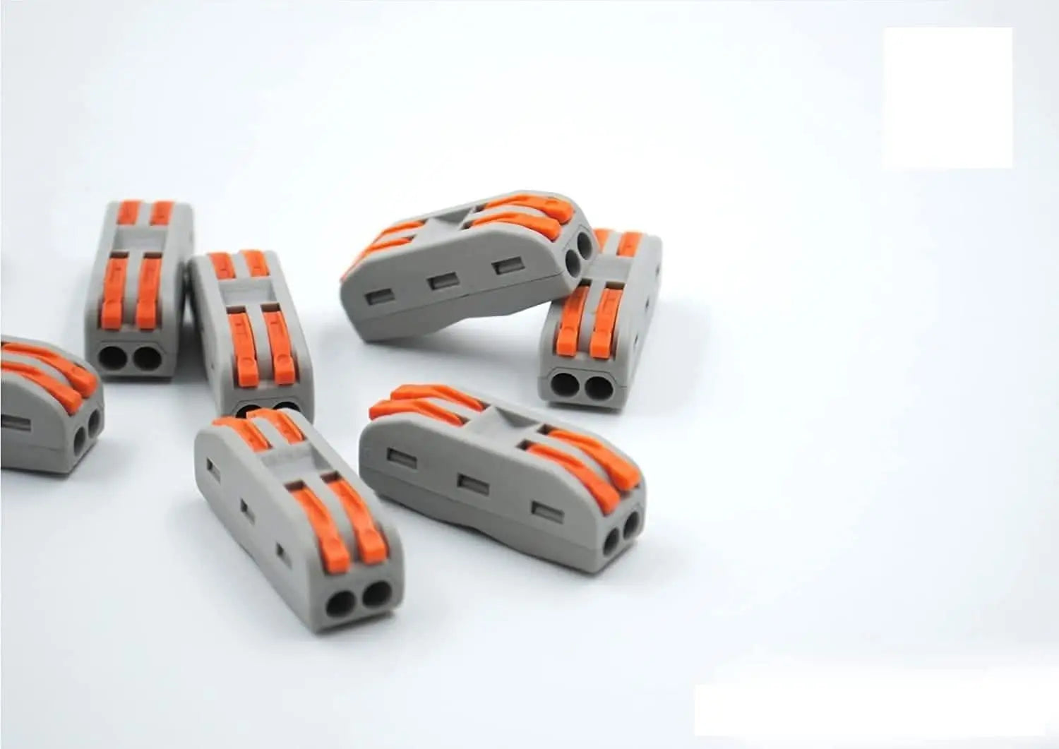 2 way heavy duty cable connector 25A (6 piece) - halfpeapp
