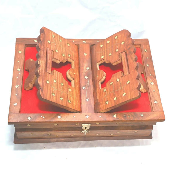 Wooden Geeta Box - HalfPe
