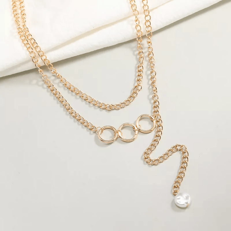 Pinapes Charming Gold Plated Infinite/Infinity Pendant Necklace for Women and Girls - HalfPe
