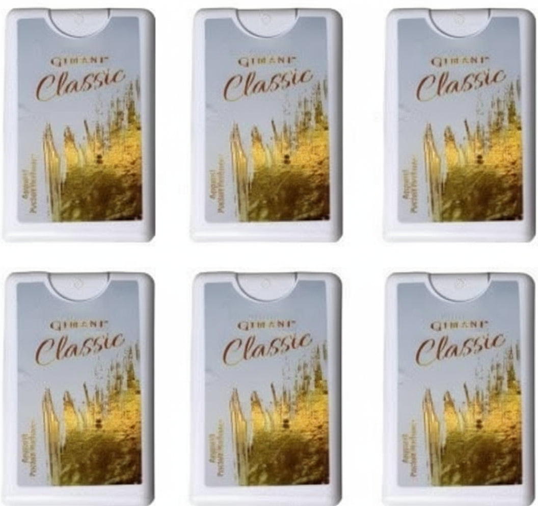 Gimani Classic Pocket Perfume 20 ML Each (Pack of 6) Eau de Parfum - 120 ml - HalfPe