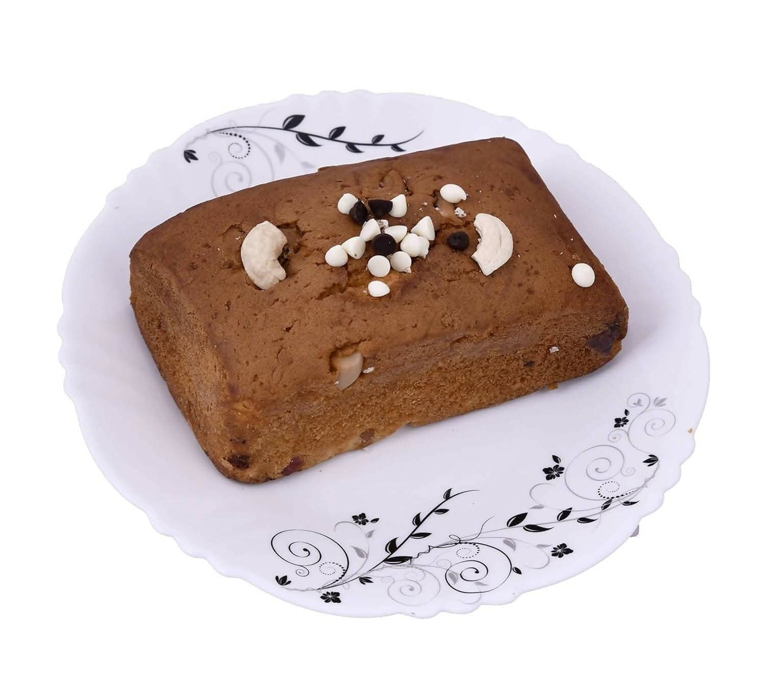 MANTOUSS Christmas Gift of Cake-Christmas Plum Cake(150gms) + Christmas Card - HalfPe