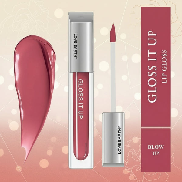 Love earth lip gloss (blow up) - HalfPe