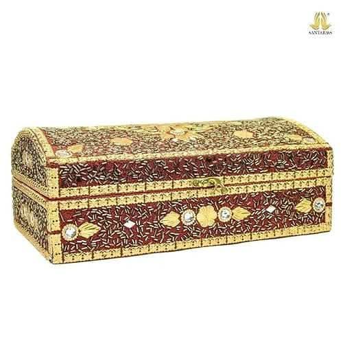 santarms wooden bangle box - HalfPe