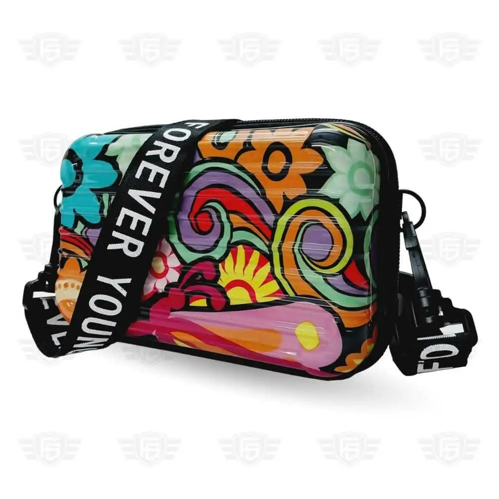 Fashion Street FS Forever Young Crossbody & Mini Suitcase Sling Box Bag For Women with Detachable Shoulder Strap and Convertible into Cosmetic Box Bag - halfpeapp
