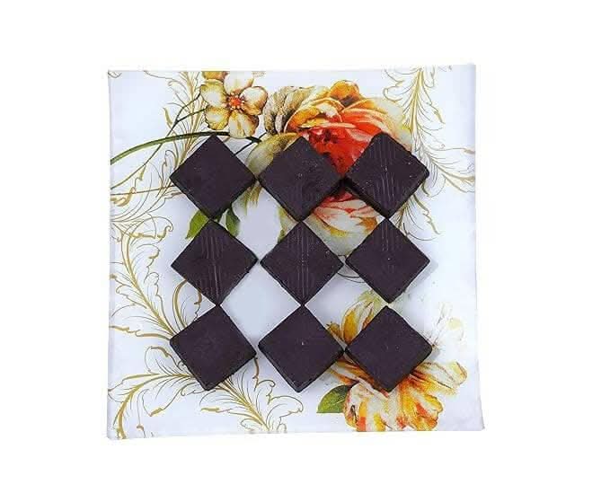 MANTOUSS Christmas Gift-Golden Designer Christmas Chocolate Box/Hamper+ Merry Cristmas Greeting Card+Santa Cap - HalfPe