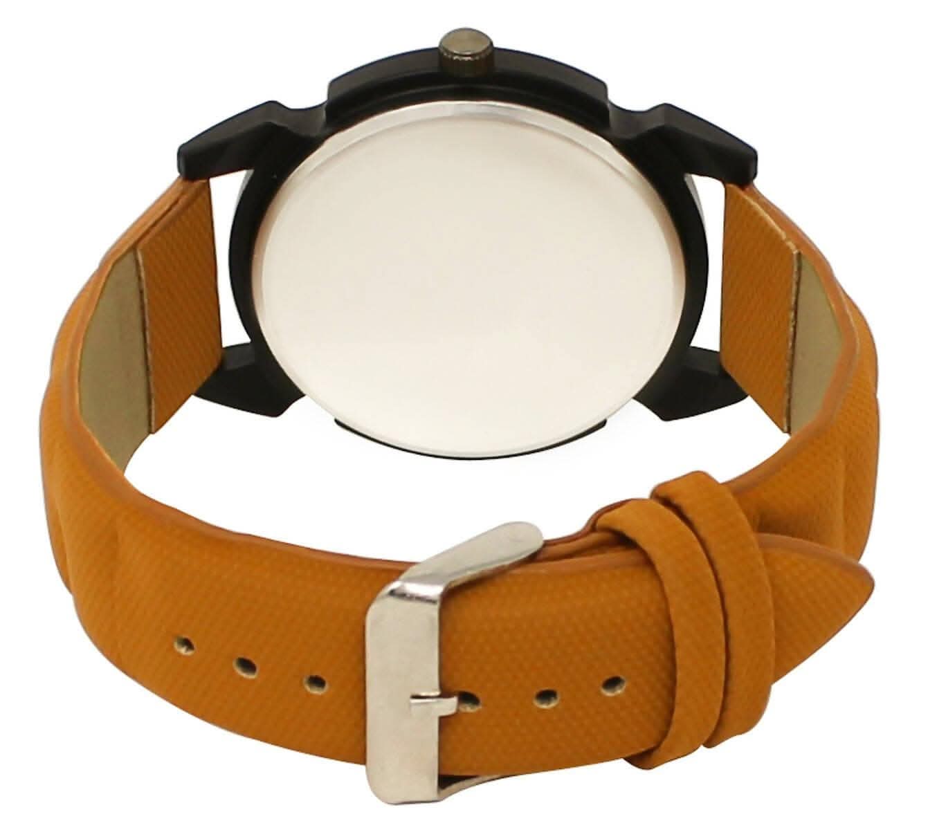 LOREM Black Wifey Analog Watch For Men LR32 - HalfPe