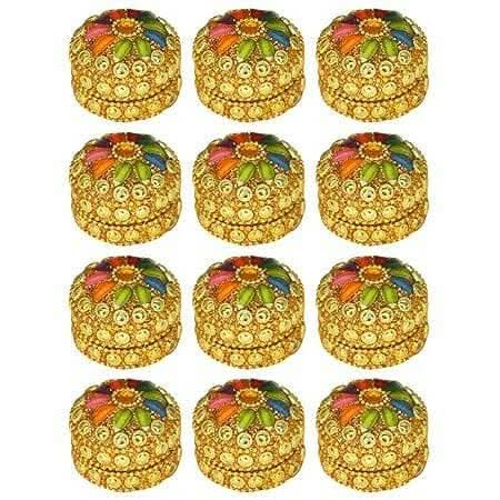 santarms Kumkum Box Set ( pack of 12 ) - HalfPe