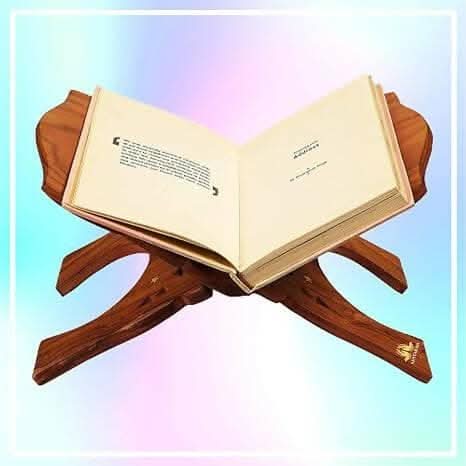 Santarms Wooden Foldable Books Stand - HalfPe