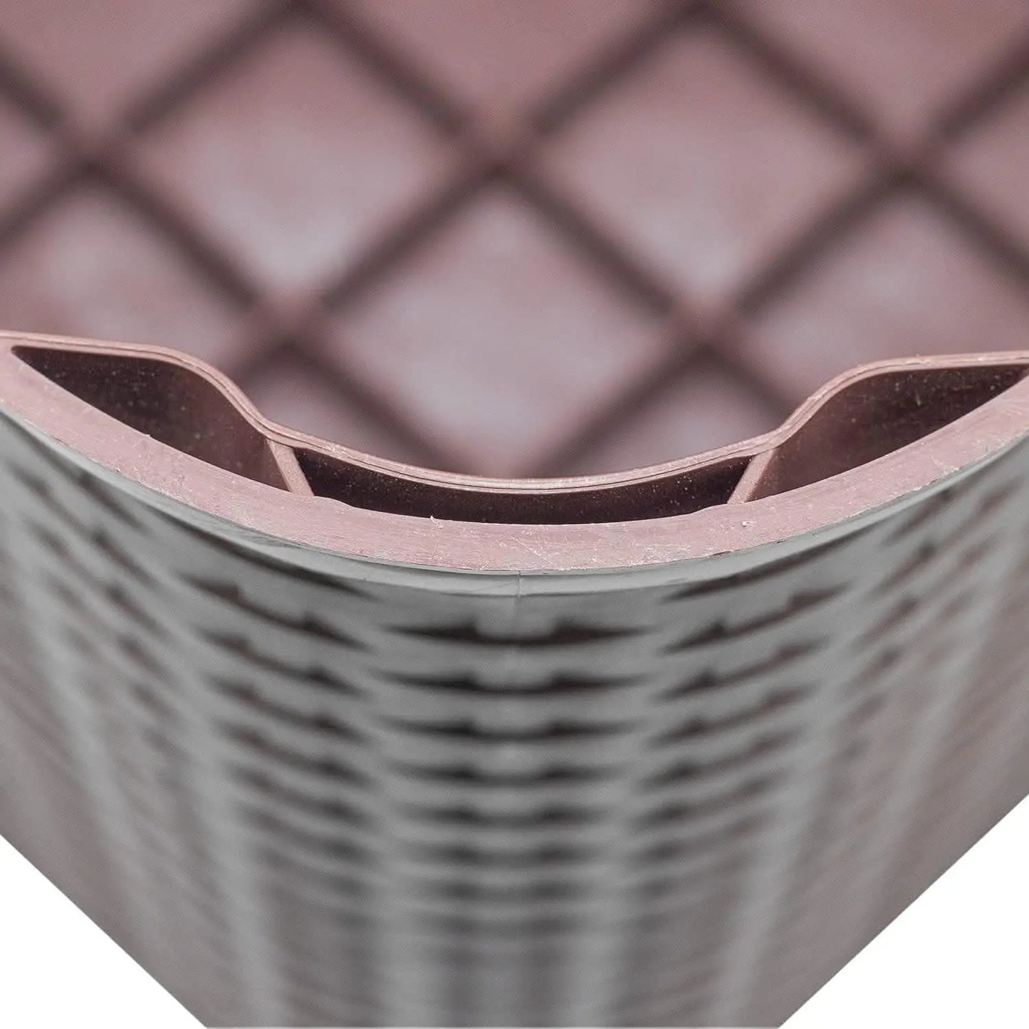 BB BACKBENCHERS Crown Plastic Stool ( brown ) - halfpeapp