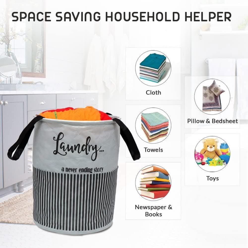 BB BACKBENCHERS Laundry Bag ( grey ) - halfpeapp