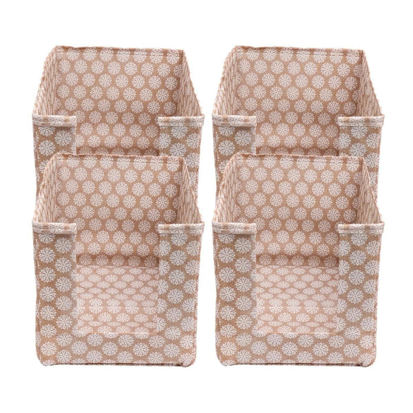 BB BACKBENCHERS Non-Woven Shirt Organizer Wardrobe ( pack of 4 ) - halfpeapp