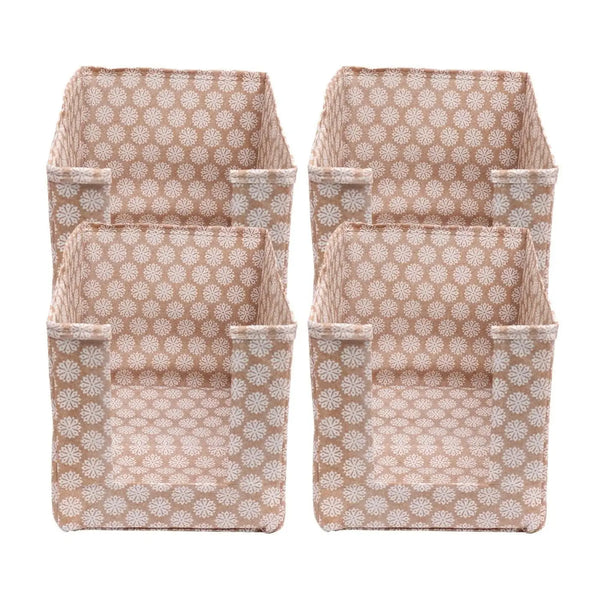 BB BACKBENCHERS Non-Woven Shirt Organizer Wardrobe ( pack of 4 ) - halfpeapp