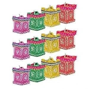 BB BACKBENCHERS Tulsi Diya for Diwali Decoration ( pack of 12 ) - halfpeapp