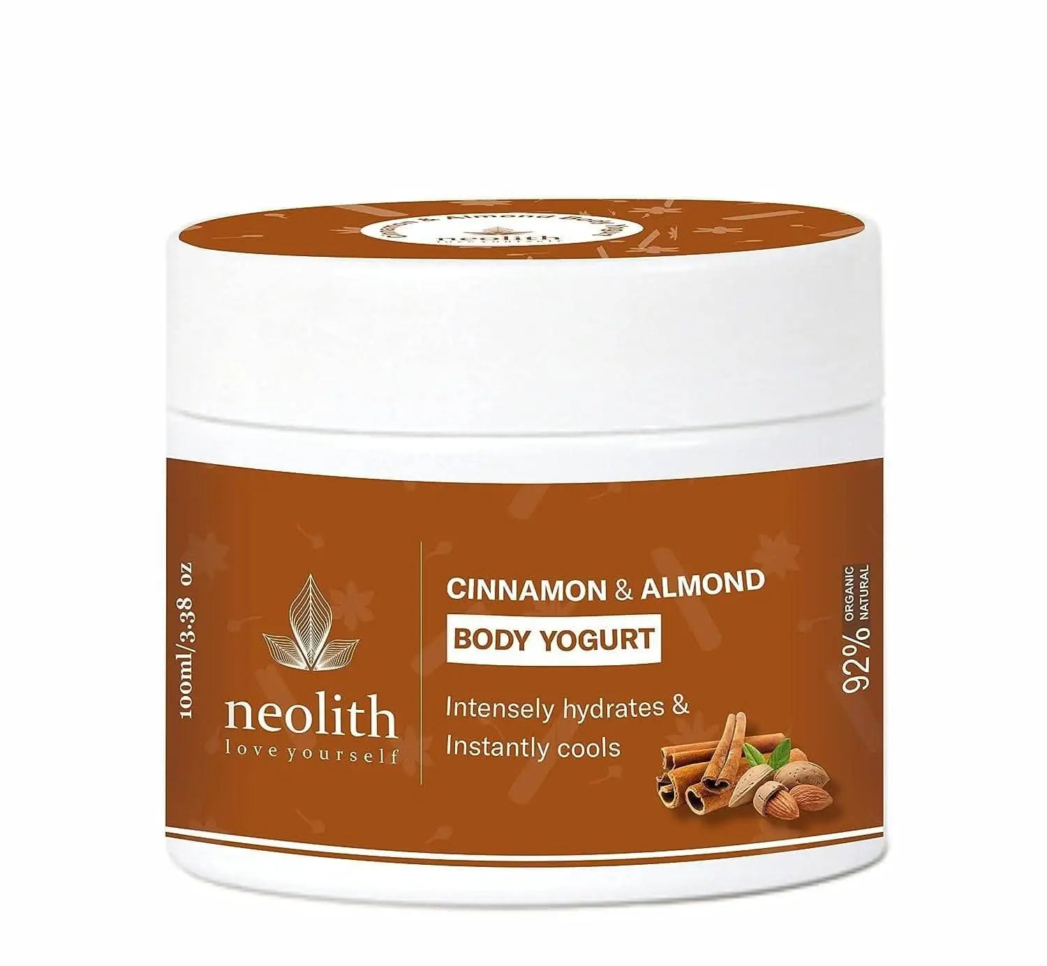 Cinnamon & almond body yogurt | NEOLITH - halfpeapp