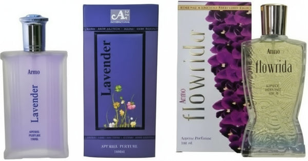 Aone Lavender and Flowrida Perfume For Men 100ML Each (Pack of 2) - HalfPe