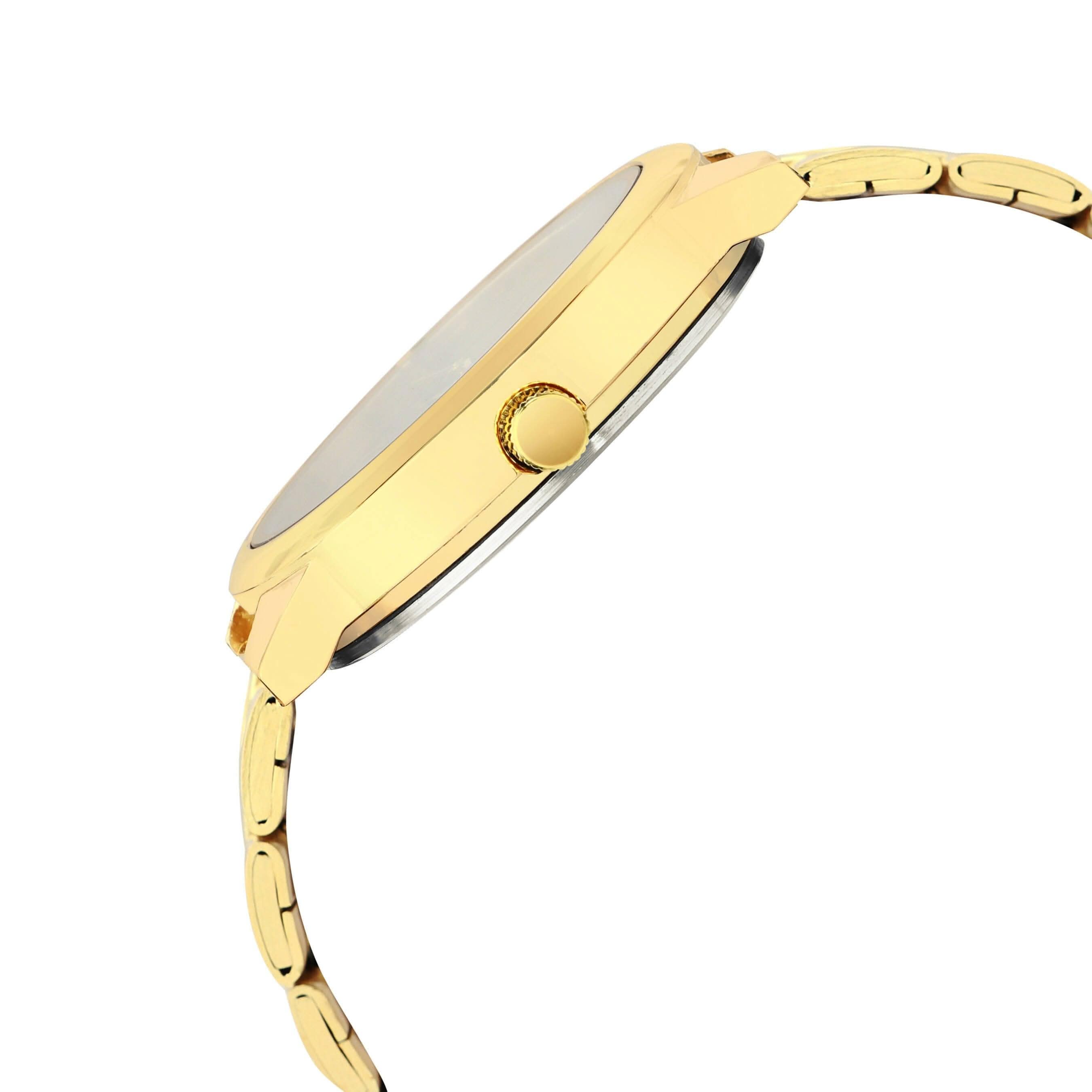 White Date Function Casual Analog Watch For Men LR136 - HalfPe